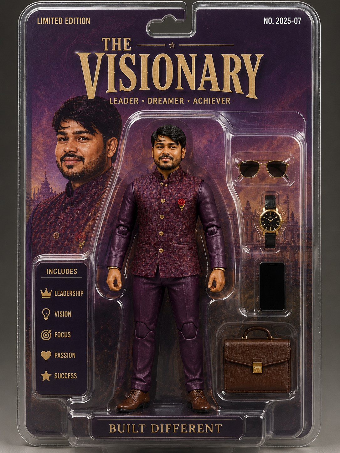 Action Figure Toy Box — The Visionary Limited Edition Collector ChatGPT Prompt